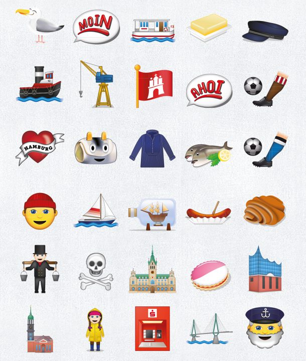 Haspa Hamburg Emojis Übersicht