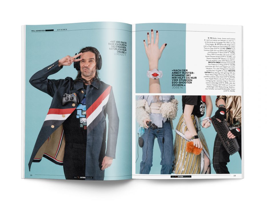 Corporate Magazin Turn on von Saturn - Shooting