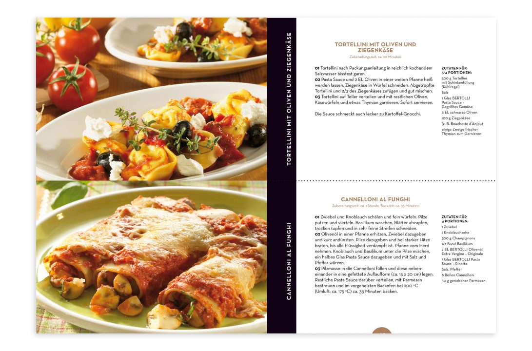 Bertolli Buch Innenseiten Layout