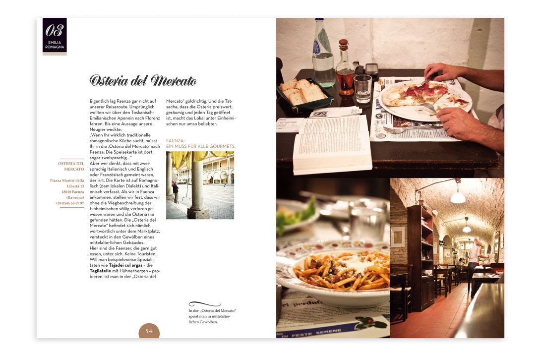 Bertolli Buch Design Gestaltung