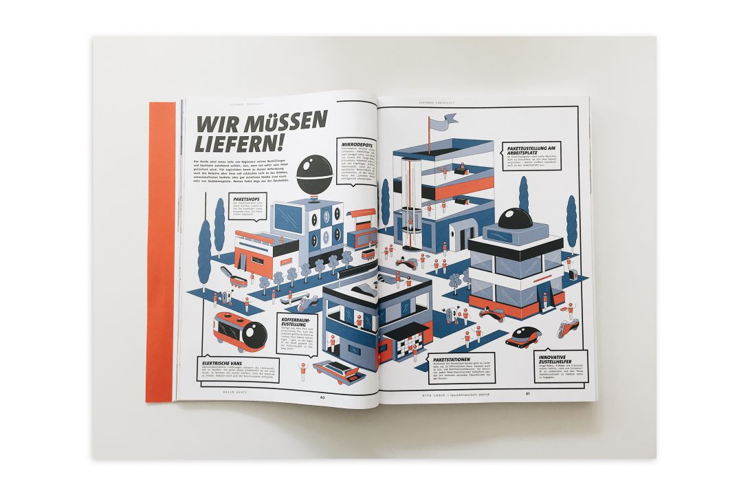 Geschaeftsbericht wir muessen liefern Innenseiten