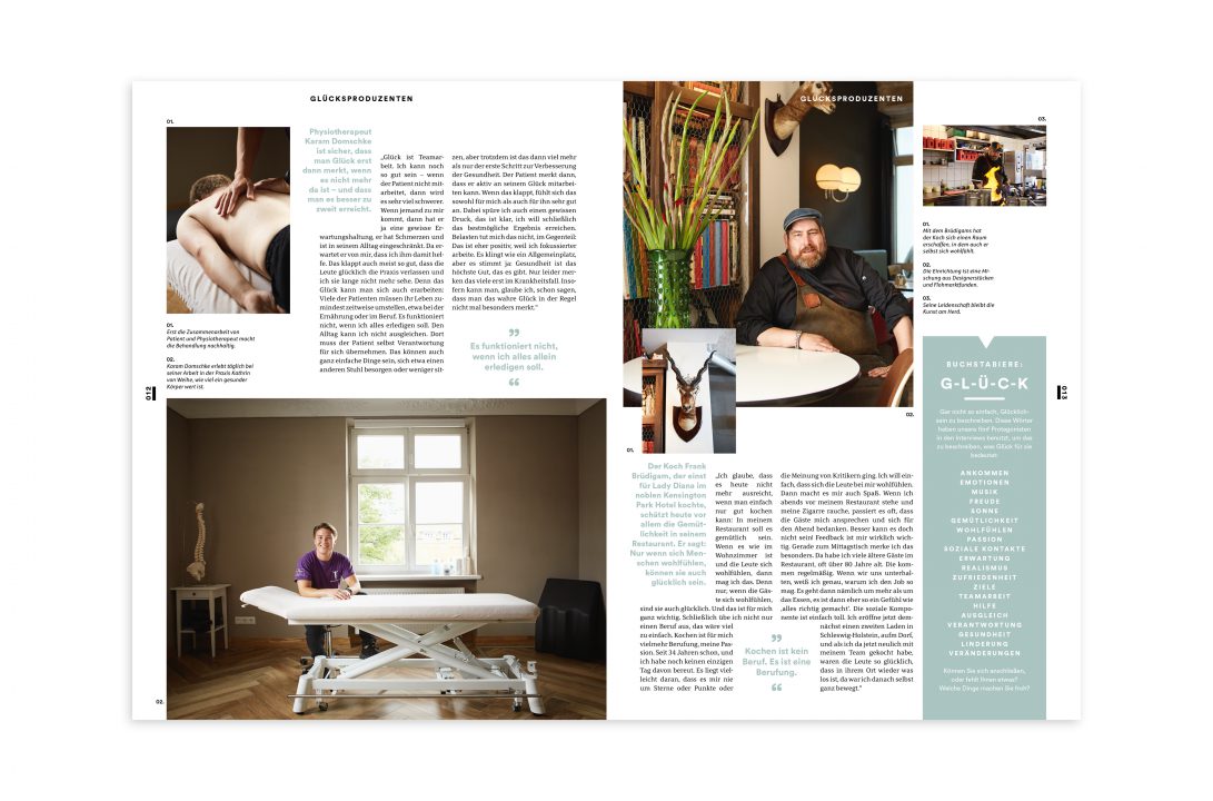 Titelstory Haspa Magazin Innenseiten