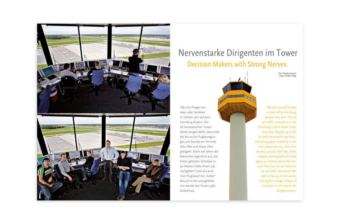 HH Airport Magazine Design