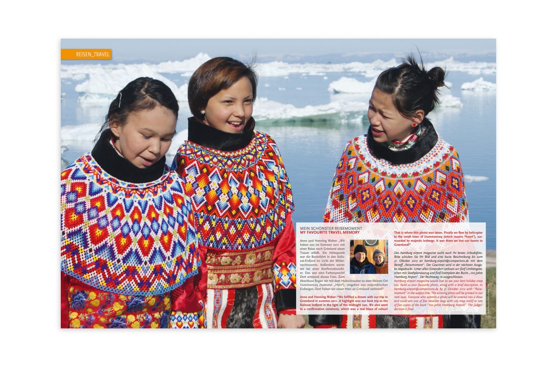 HH Airport Magazine Layout Doppelseite