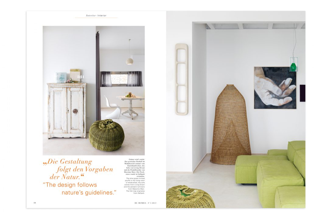 HOMES Magazin Layout