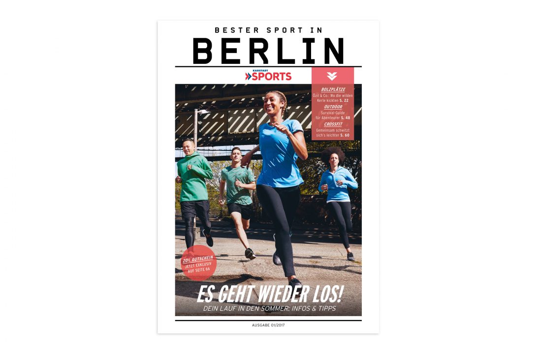 Karstadt Sports Berlin Ausgabe Issue