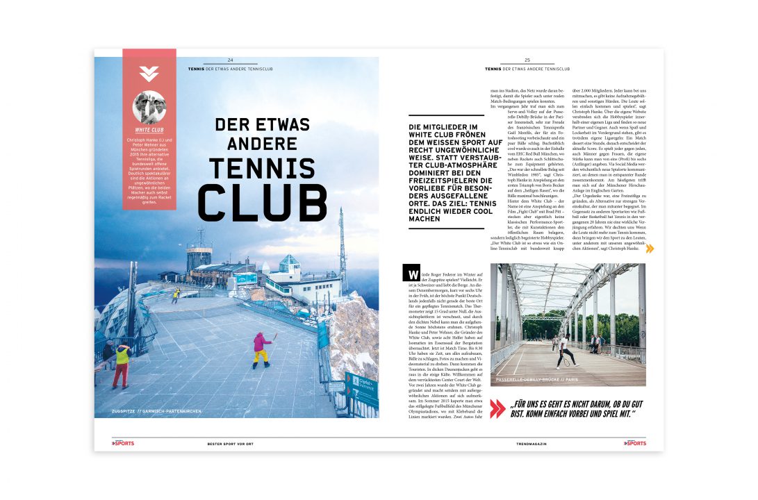 Karstadt Sports Tennis Innenseiten