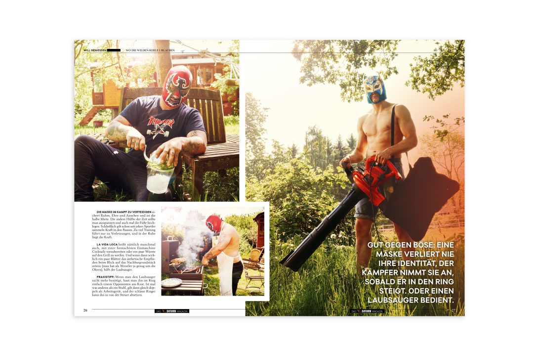 Lucha Libre TURN ON Garten