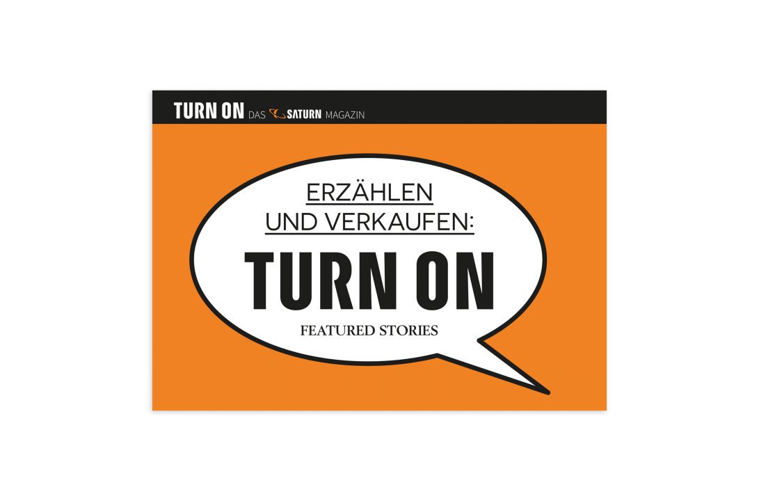 Vermarktung TURN ON Cover